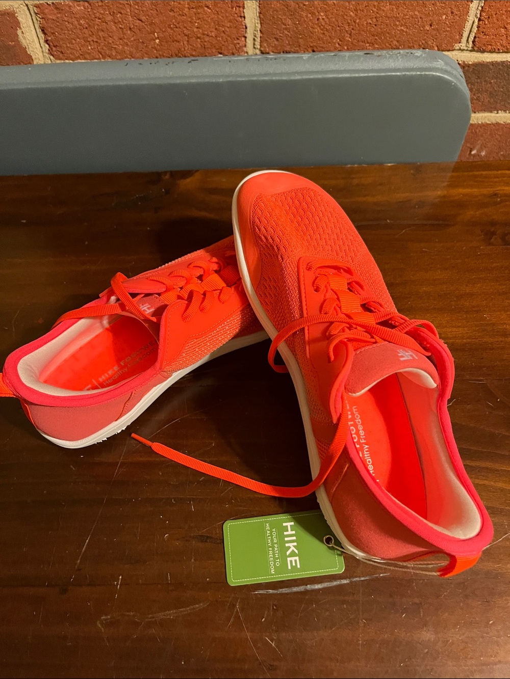 Women’s Vibrant Coral Lightweight Athletic Sneakers